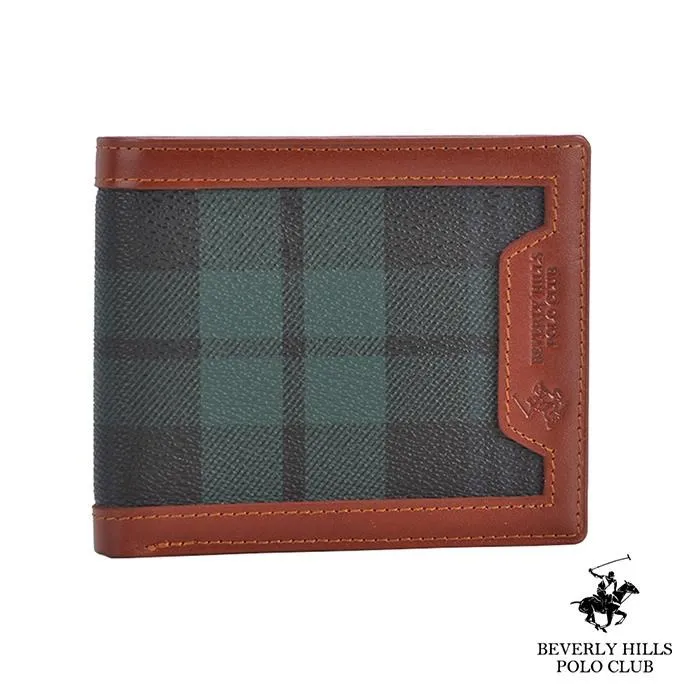 B.H. POLO 比華利保羅 直式透明窗短夾 -綠格 BH-2065 歷史價格詳細信息