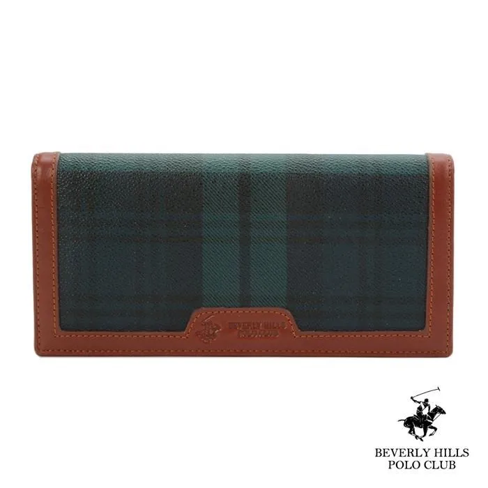 B.H. POLO 比華利保羅 直式透明窗短夾 -綠格 BH-2065 歷史價格詳細信息