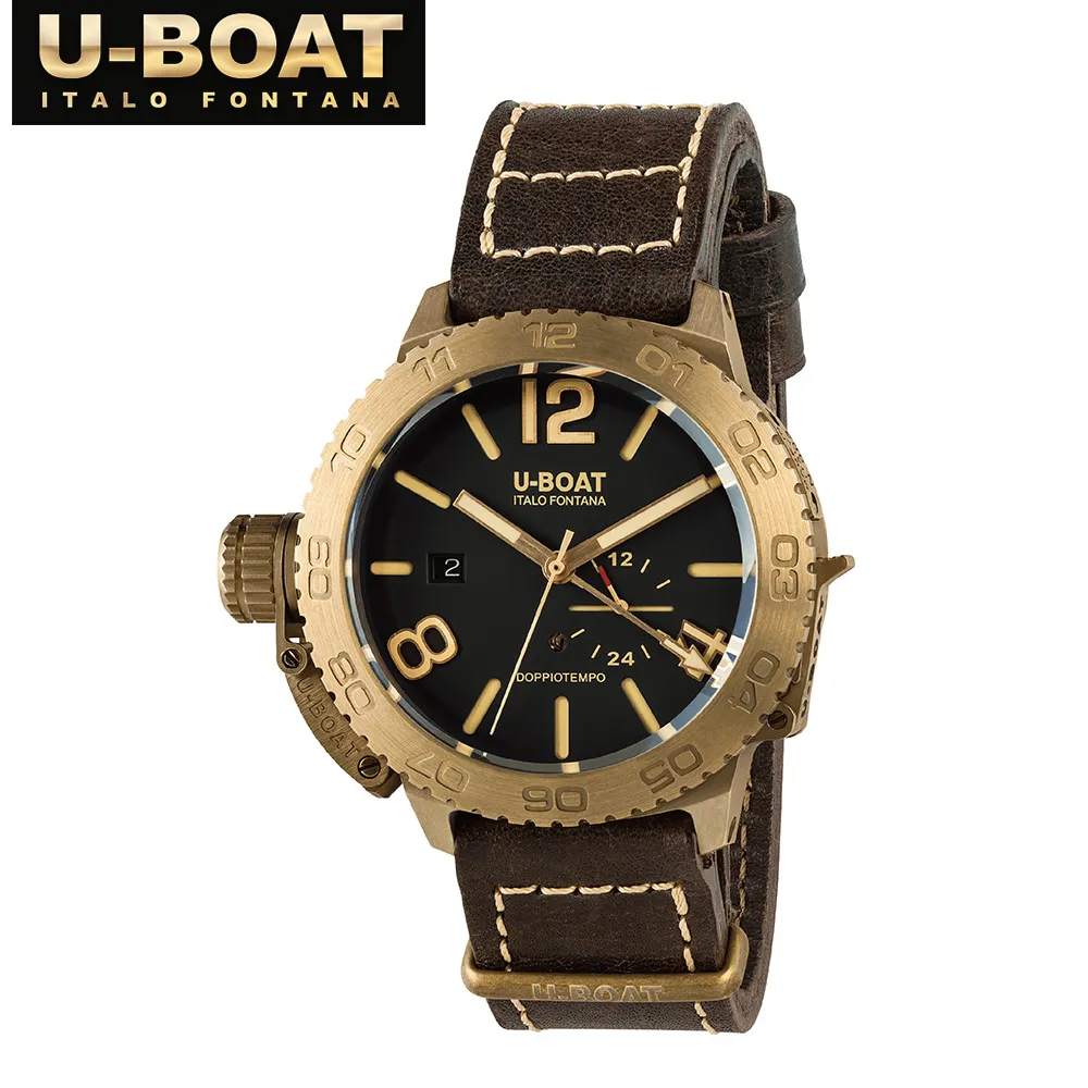 【U-Boat】9014/MT 薩默索藍色超級夜光鋼帶機械潛水錶 自動上鍊 46mm 歷史價格詳細信息