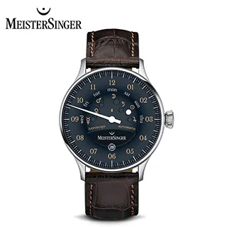 【MeisterSinger 明斯特單指針】NED401 尼歐半球玻璃日期環 自動上鍊 40mm 歷史價格詳細信息