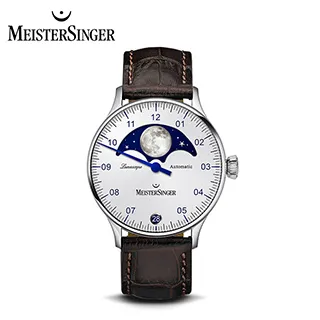 【MeisterSinger 明斯特單指針】NED401 尼歐半球玻璃日期環 自動上鍊 40mm 歷史價格詳細信息