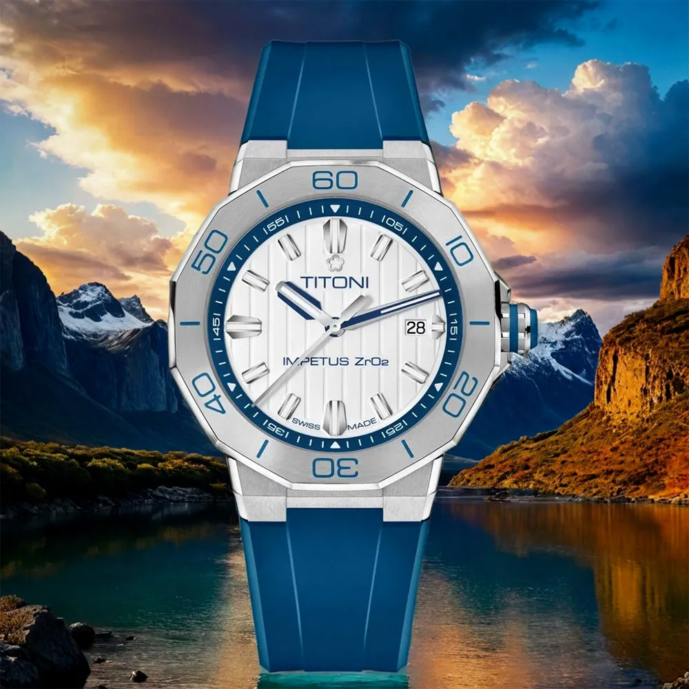 TITONI 梅花錶 Impetus 海軍藍 動力系列陶瓷機械錶-43mm(83765 S-FF-709) 歷史價格詳細信息