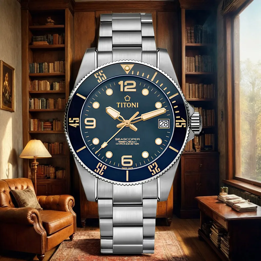 TITONI 梅花錶 SEASCOPER 600 米深潛系列機械錶(83600S-BK-256)-42mm 歷史價格詳細信息