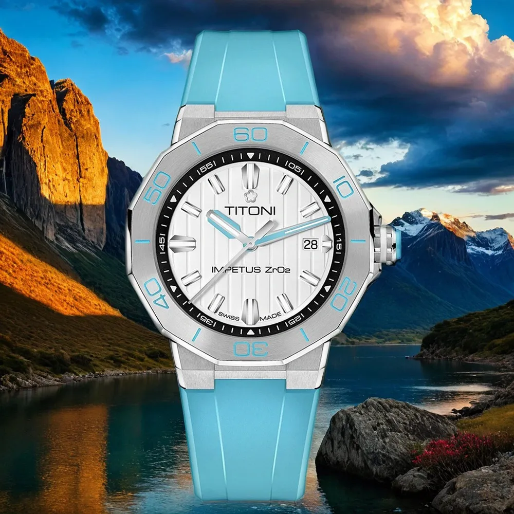 TITONI 梅花錶 Impetus 海軍藍 動力系列陶瓷機械錶-43mm(83765 S-FF-709) 歷史價格詳細信息