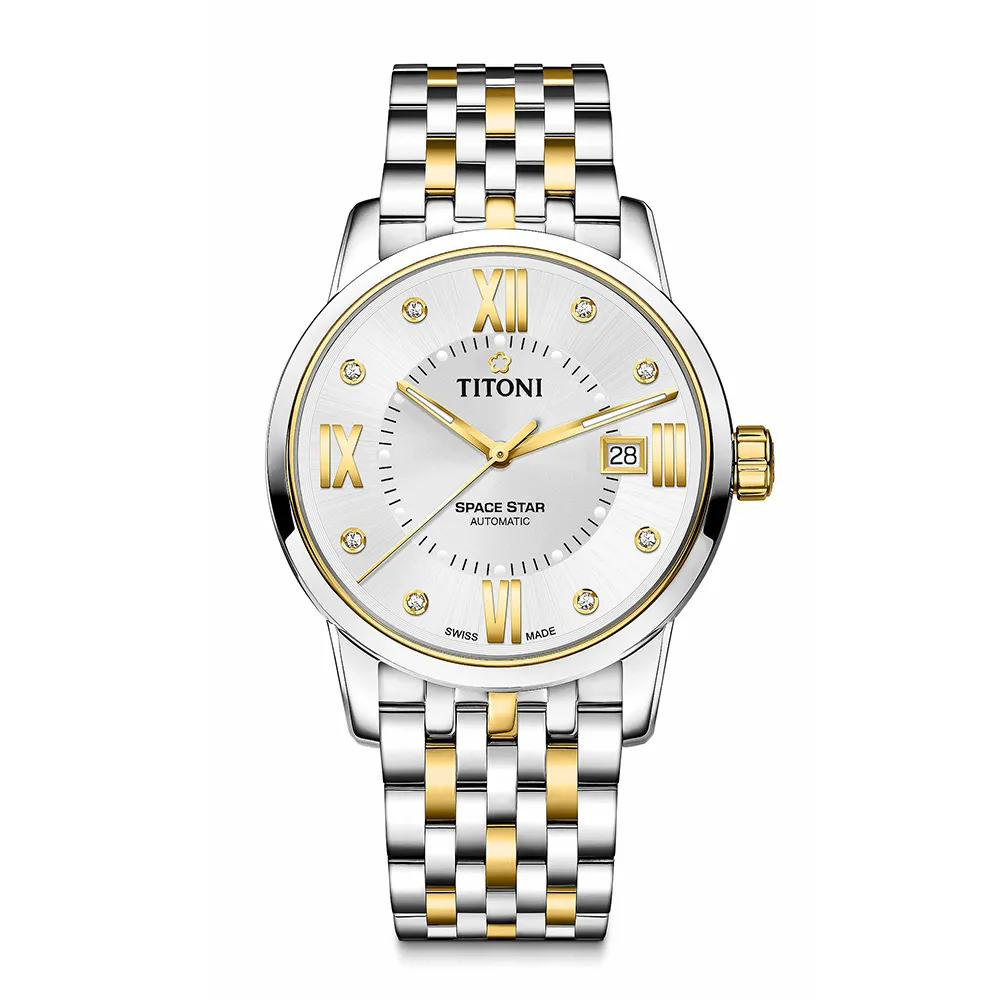 【TITONI瑞士梅花錶】 天星系列 藍銀雙色錶盤/不鏽鋼鍊帶-28mm(23538 S-580) 歷史價格詳細信息