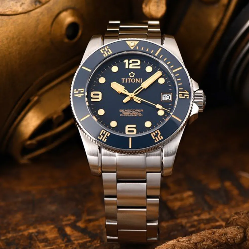 TITONI 梅花錶 SEASCOPER 600 米深潛系列機械錶(83600S-BK-256)-42mm 歷史價格詳細信息