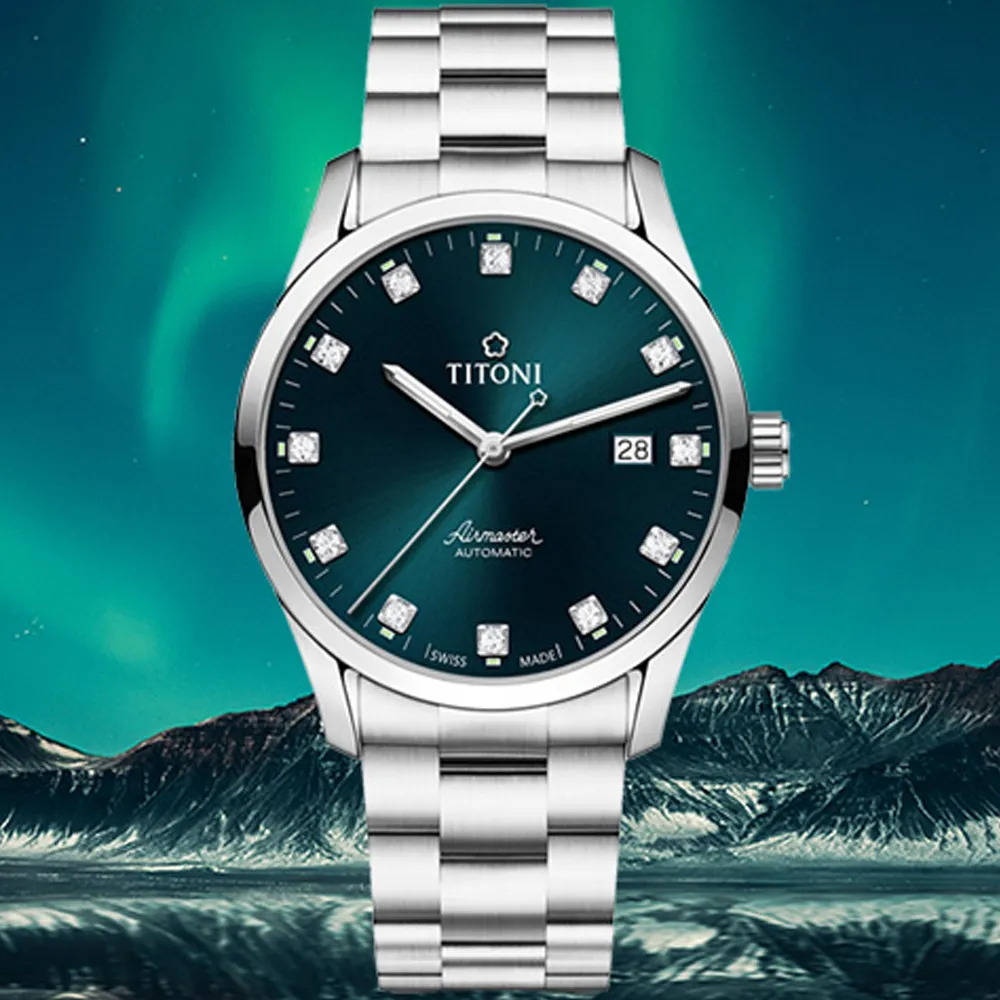 TITONI 梅花錶 空中霸王系列 AIRMASTER 機械錶-蒂芬尼藍 83908 S-691 歷史價格詳細信息