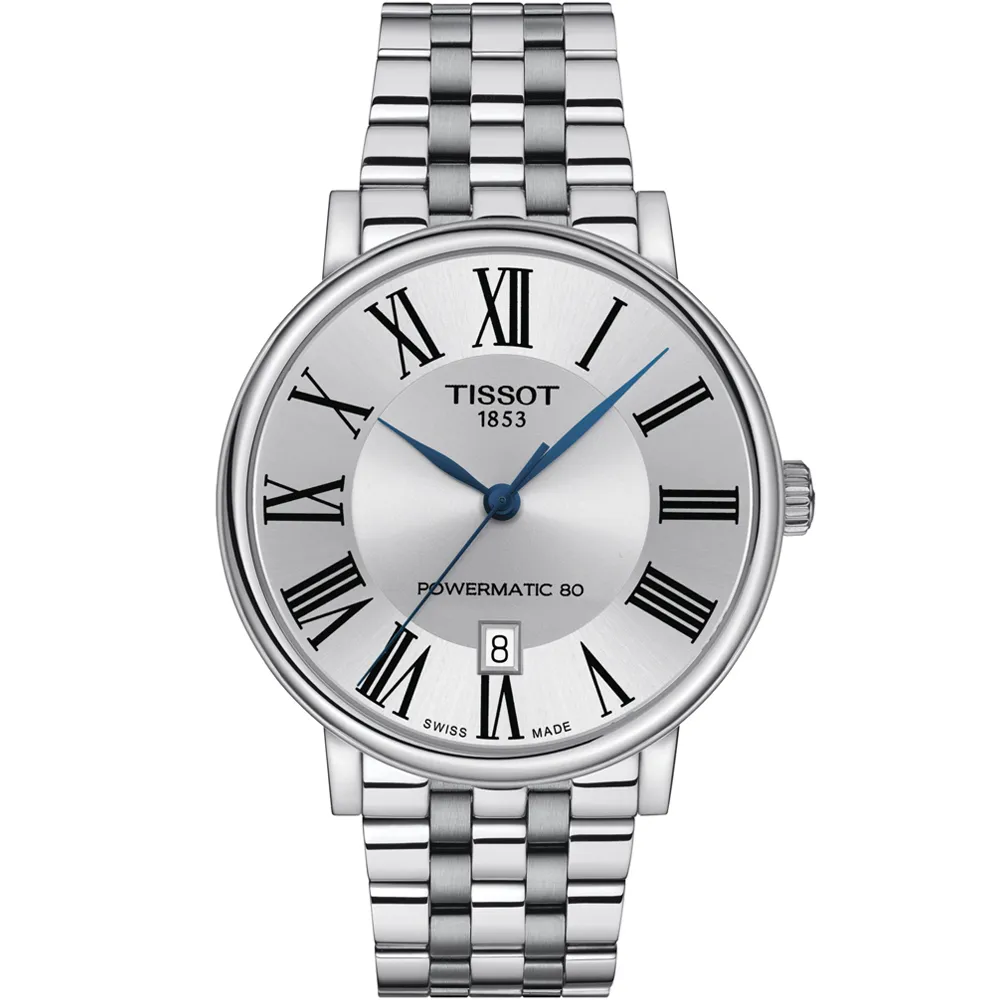 TISSOT天梭 Carson 經典機械女錶-30mm  T1222071103100 歷史價格詳細信息