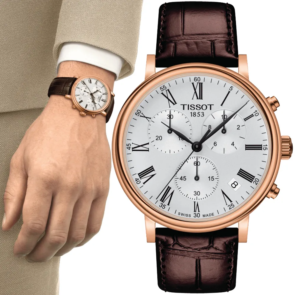 TISSOT天梭 T1224173601100 / 計時碼錶石英腕錶 / 41mm 廠商直送 現貨 歷史價格詳細信息