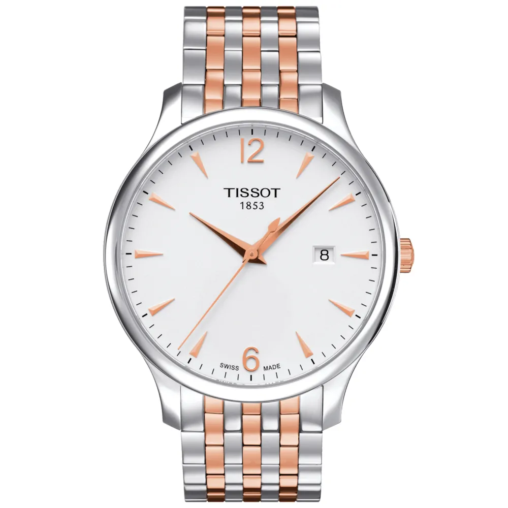 TISSOT T-TRADITION 時尚鍊帶灰 T063.610.11.067.00 歷史價格詳細信息