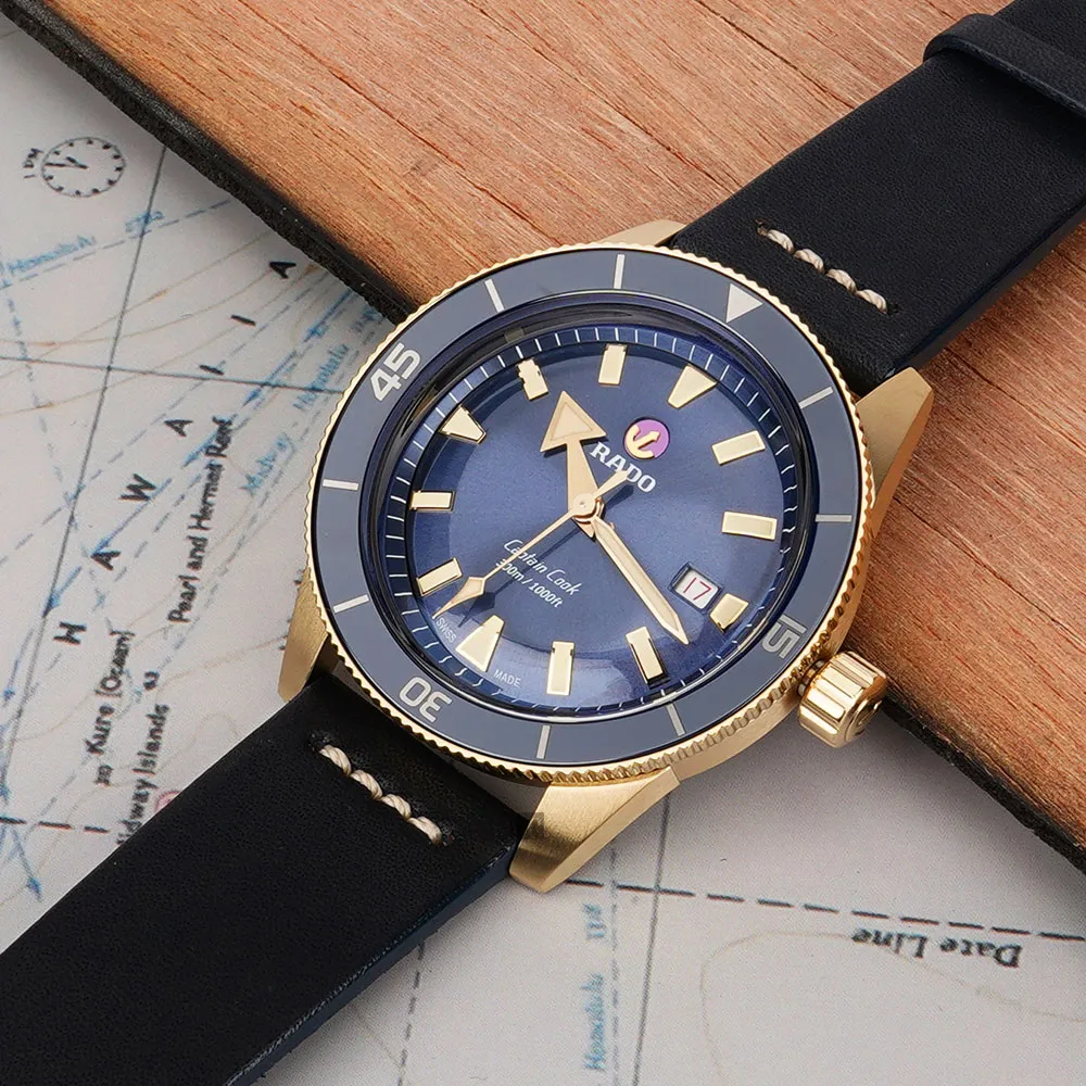 RADO 雷達 庫克船長 x Marina 心跳特別版機械女錶 套錶組 R32117708 歷史價格詳細信息