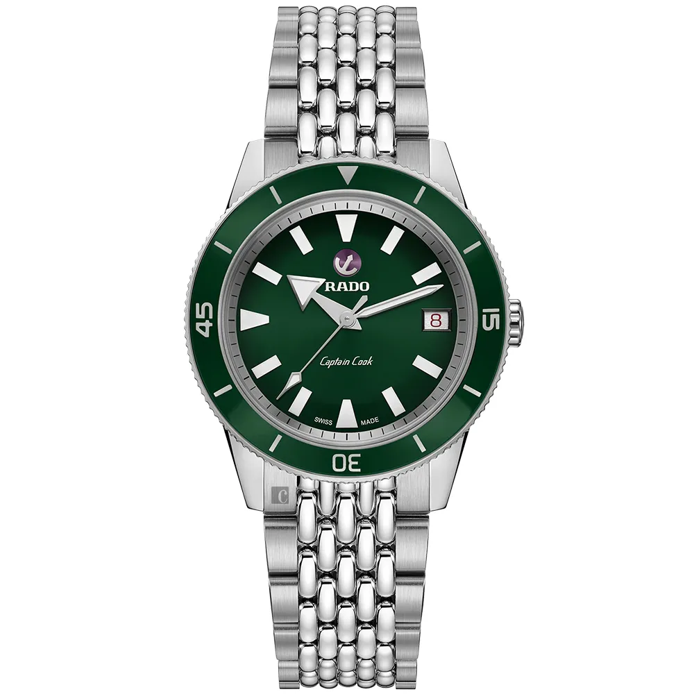 RADO 雷達 庫克船長 x Marina 心跳特別版機械女錶 套錶組 R32117708 歷史價格詳細信息
