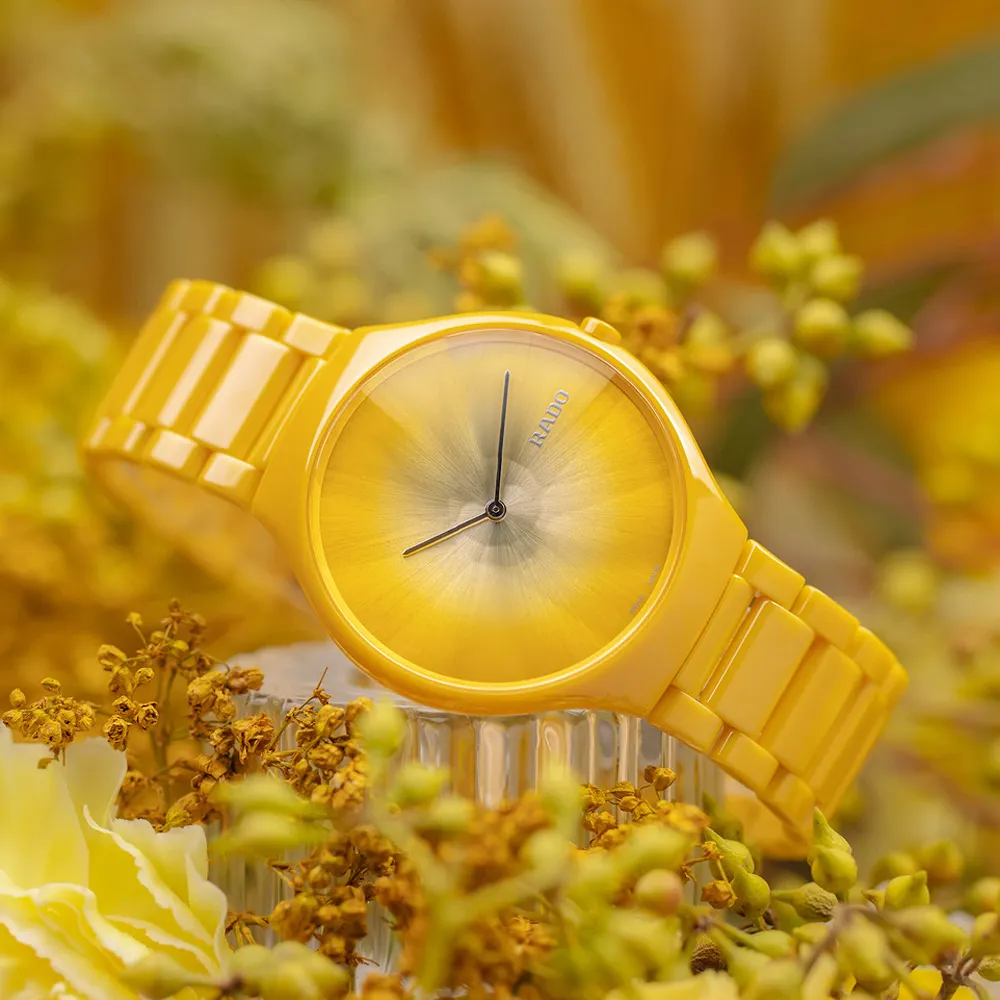 RADO 雷達 真薄系列 世界花園 限量 高科技陶瓷石英腕錶 R03 R27007032 歷史價格詳細信息