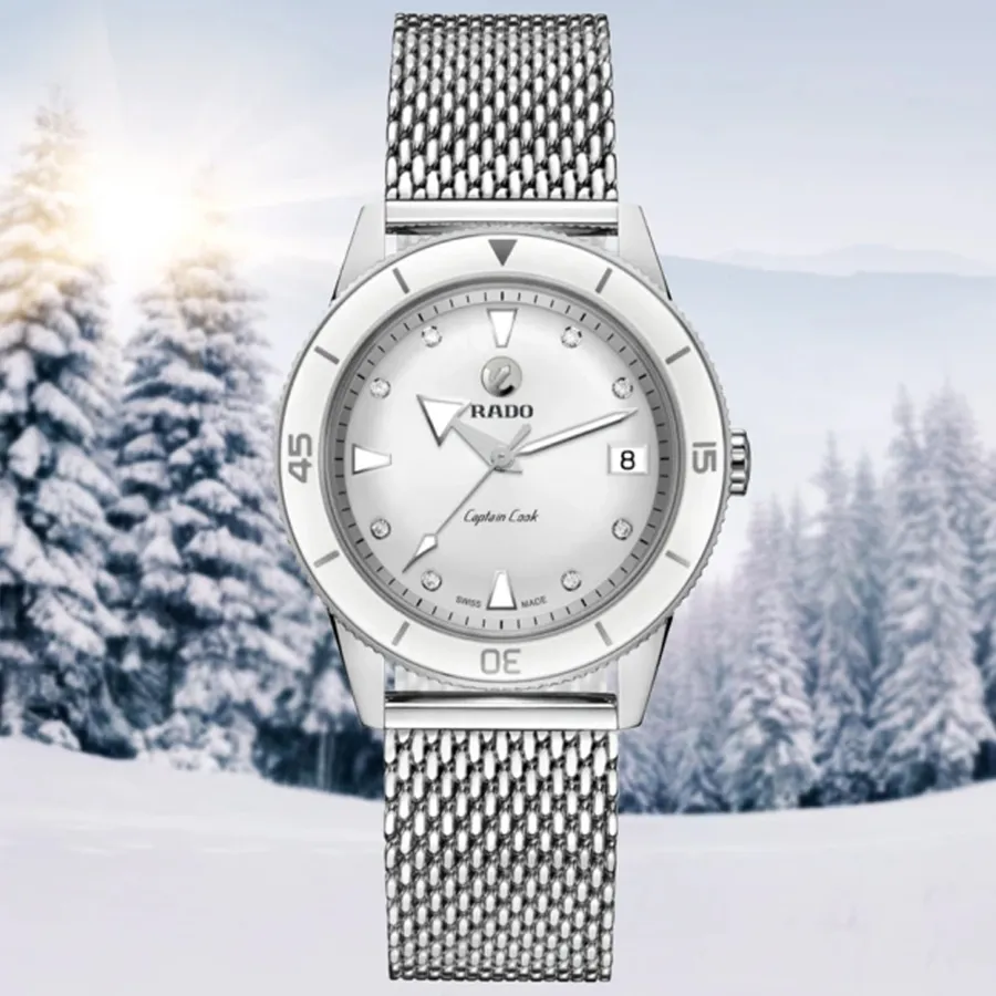 Rado 雷達表 Captain Cook 庫克船長 防磁 計時機械錶 43mm 漸層藍 R05 R32145208 歷史價格詳細信息