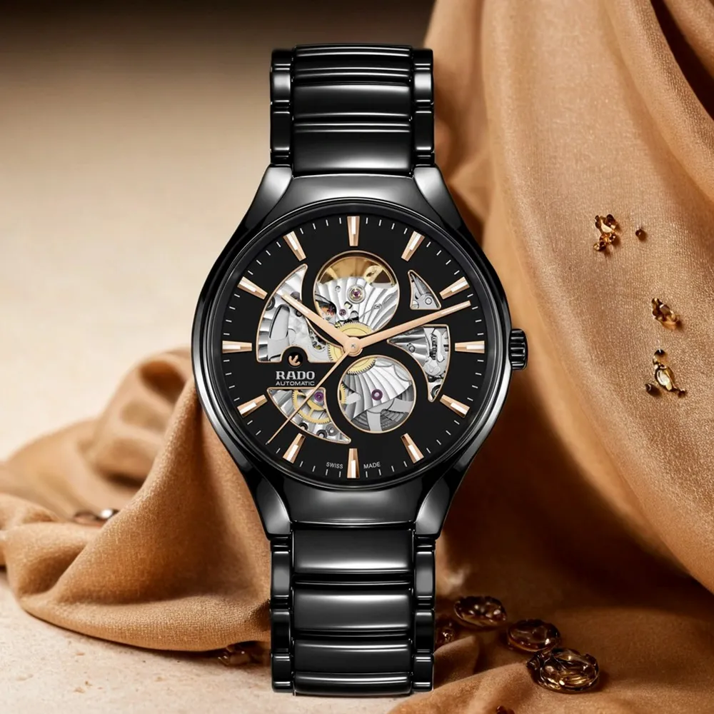 Rado 雷達表 True Thinline真薄系列 高科技陶瓷 真鑽石英錶 30mm 黑色 R05 R27742722 歷史價格詳細信息