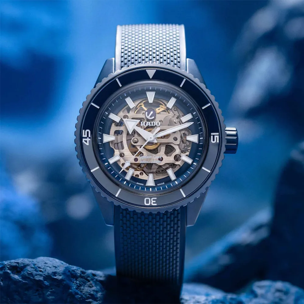 RADO 雷達 庫克船長 高科技陶瓷300米潛水腕錶-43mm R32144202 歷史價格詳細信息