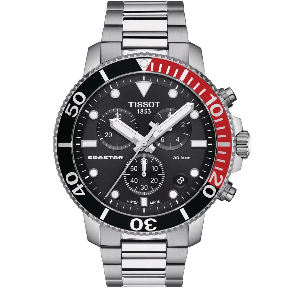TISSOT SEASTAR 海星計時潛水錶 T1204171105100 45.5mm 歷史價格詳細信息