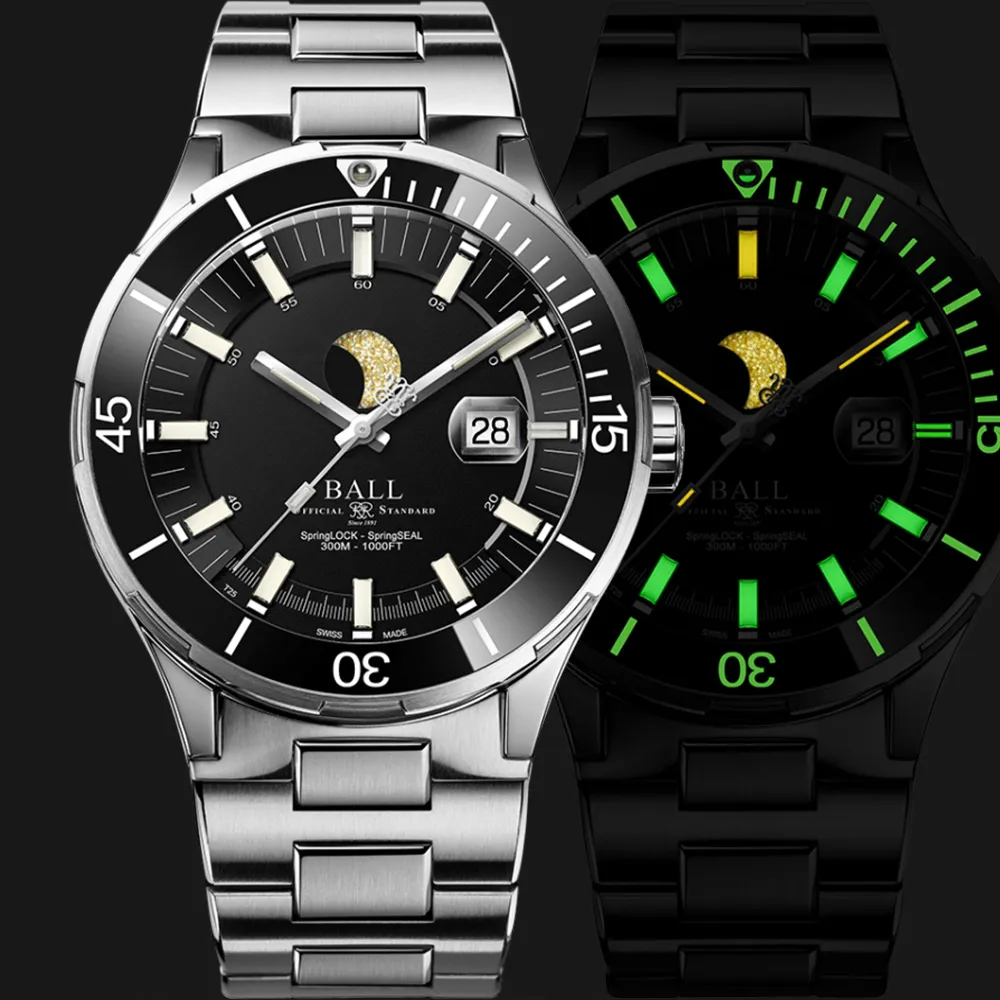 Ball 波爾 Roadmaster 陶瓷錶圈300米防水機械錶-43mm/DM3050B-S12J-BK 歷史價格詳細信息