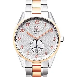 TAG HEUER 豪雅 CARRERA 計時銀面皮帶紳士款(CAV511B.FC6225)x43mm 歷史價格詳細信息