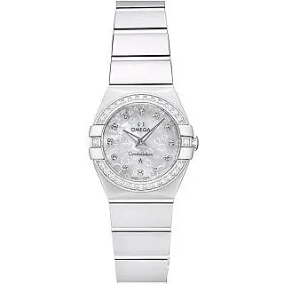 OMEGA 歐米茄 Constellation 星座系列 同軸擒縱銀面鏈帶款(123.10.38.21.52.001)x38mm 歷史價格詳細信息