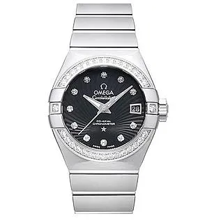 OMEGA 歐米茄 星座系列 同軸擒縱珍珠貝母18k玫瑰金鍊帶款(123.20.27.20.55.004)x27mm 歷史價格詳細信息