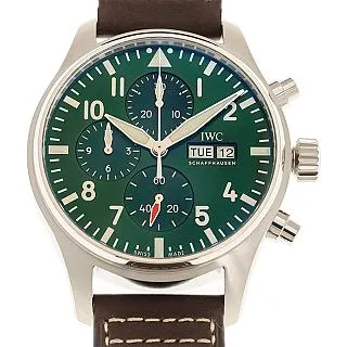 【IWC 萬國錶】飛行員青銅計時帆布腕表x藍面x41mm(IW388109) 歷史價格詳細信息