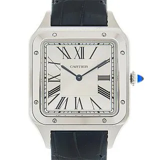 CARTIER 卡地亞 SANTOS-DUMONT玫瑰金羅馬數字皮帶超大型款(W2SA0017)x 46.6mm 歷史價格詳細信息
