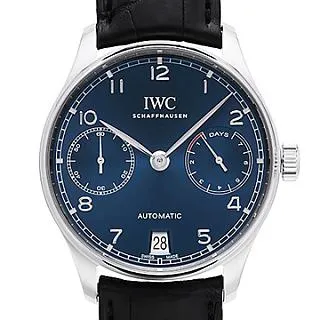 IWC 萬國大葡萄牙系列七日鍊不鏽鋼自動腕錶 歷史價格詳細信息