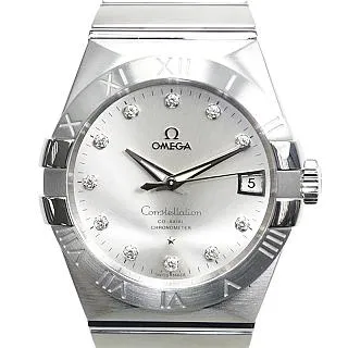 OMEGA 歐米茄 星座系列 同軸擒縱珍珠貝母18k玫瑰金鍊帶款(123.20.27.20.55.004)x27mm 歷史價格詳細信息