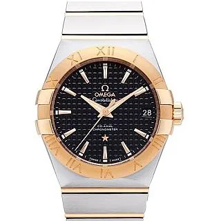 歐米茄 星座系列 瑞士石英機芯手錶  男士腕錶 玫瑰金錶 直【潮流百貨】 歷史價格詳細信息