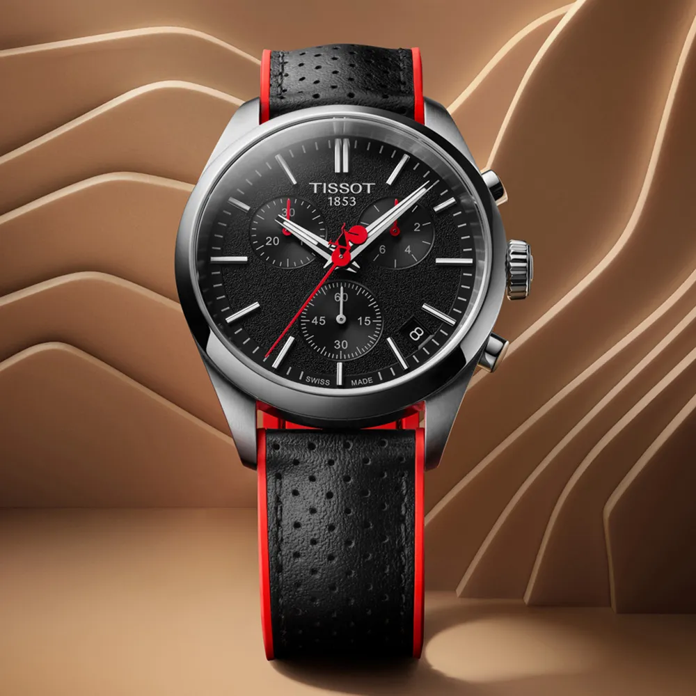 TISSOT 天梭 PR100 特別版環西自行車計時錶/40mm/T1504171105101 歷史價格詳細信息