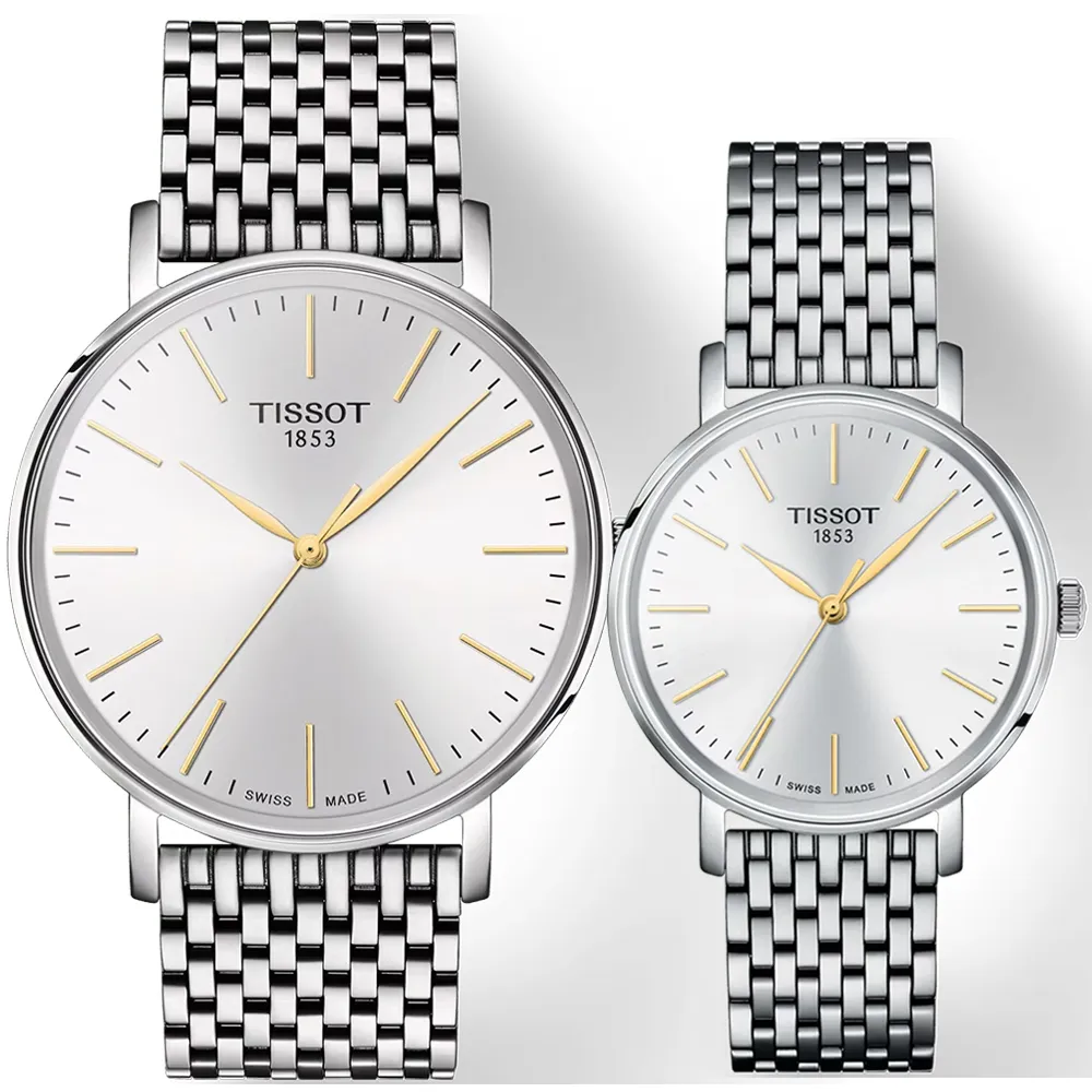 TISSOT 天梭 Everytime 經典雋永大三針女錶-34mm T1432101104100 歷史價格詳細信息
