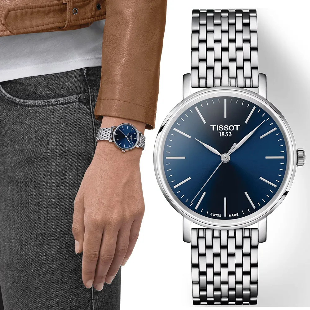 TISSOT 天梭 Everytime 經典雋永大三針女錶-34mm T1432101104100 歷史價格詳細信息
