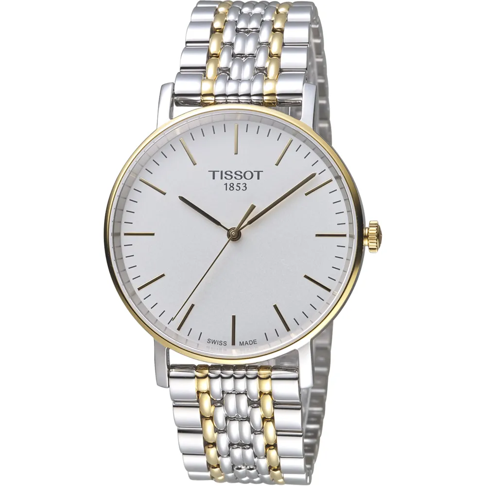 TISSOT 天梭 Everytime 經典雋永石英手錶-黑x藍/40mm T1434101604100 歷史價格詳細信息