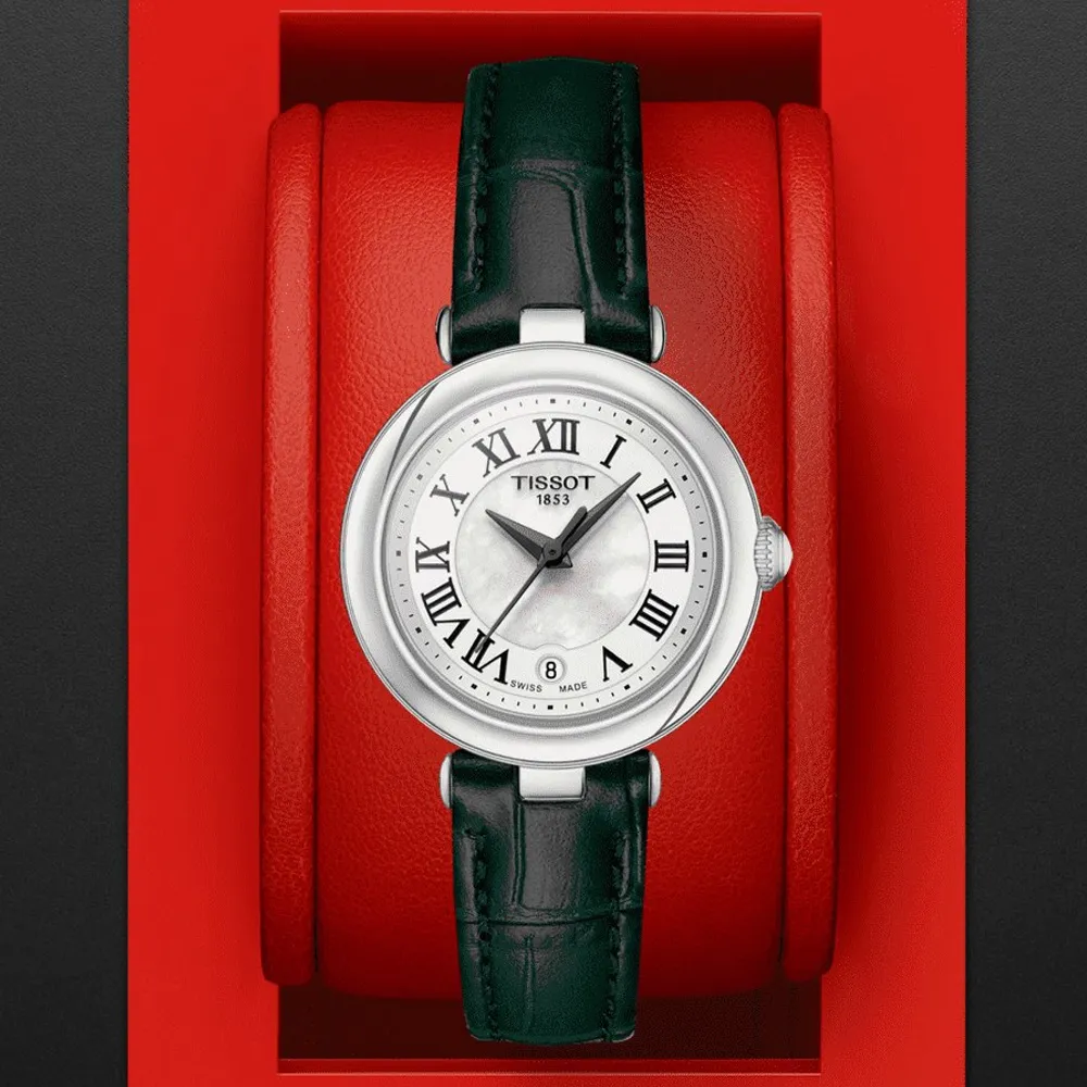 TISSOT 天梭 典雅真鑽珍珠貝時尚腕錶/白/23mm/T1131093611600 歷史價格詳細信息