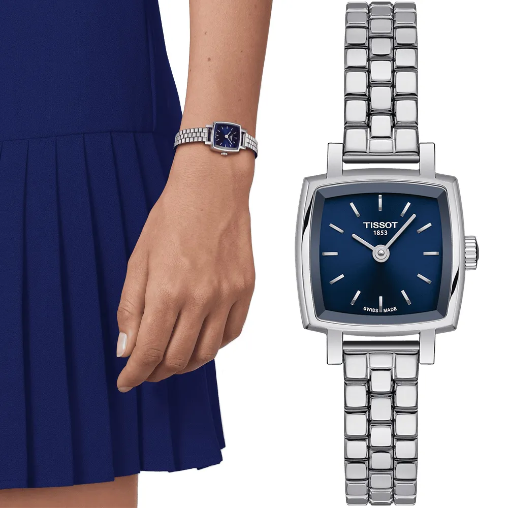 TISSOT天梭 LOVELY SQUARE 動人心弦米蘭帶女錶-20mm T0581091104100 歷史價格詳細信息