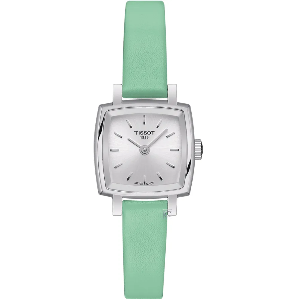 TISSOT 天梭 官方授權 LOVELY SQUARE 動人心弦雙針鑽石女錶-T0581091103601 歷史價格詳細信息