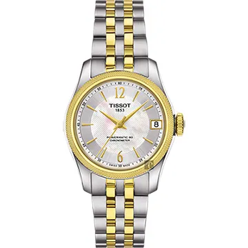 TISSOT天梭 Ballade COSC 80小時矽游絲機械女錶-雙色版/32mm T1082082211700 價格比較,價格查詢,歷史價格詳細信息