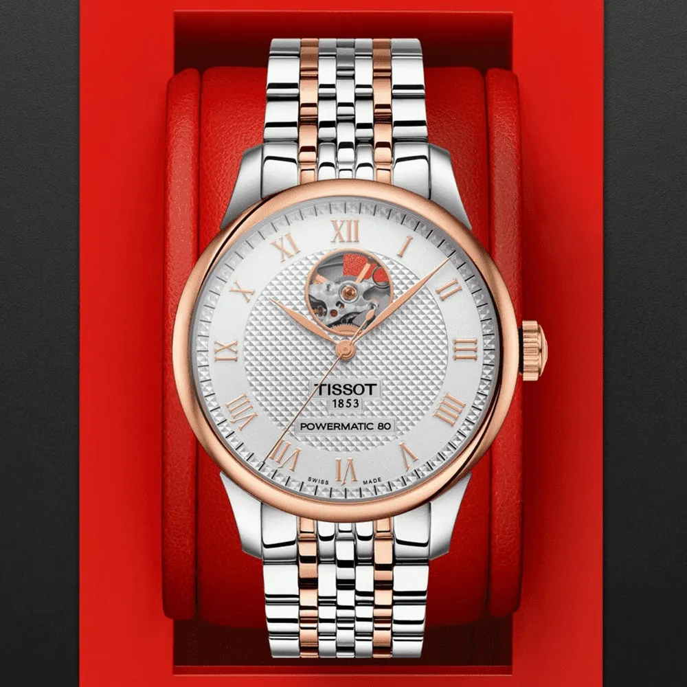 TISSOT天梭 LE LOCLE力洛克系列 20週年機械腕錶 29mm/T0062071103601 歷史價格詳細信息