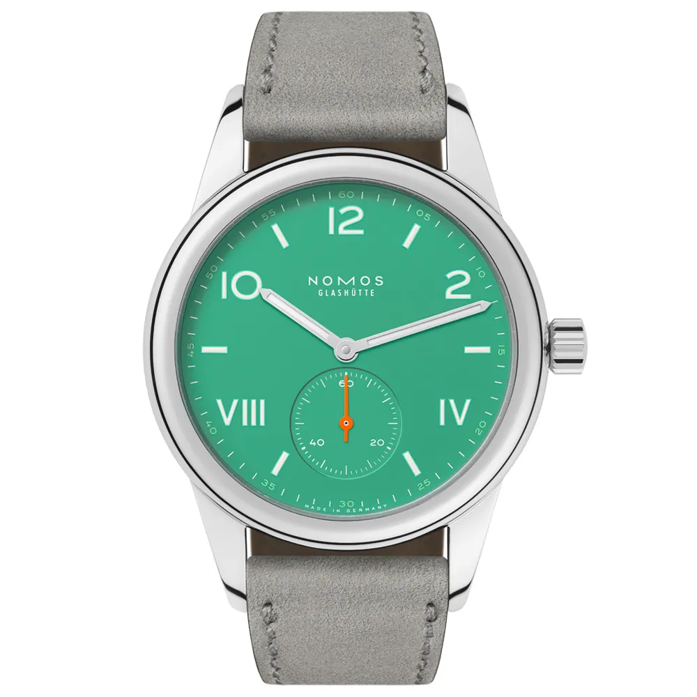 NOMOS 715.GB Club Campus electric green - 手動上鍊機芯 歷史價格詳細信息