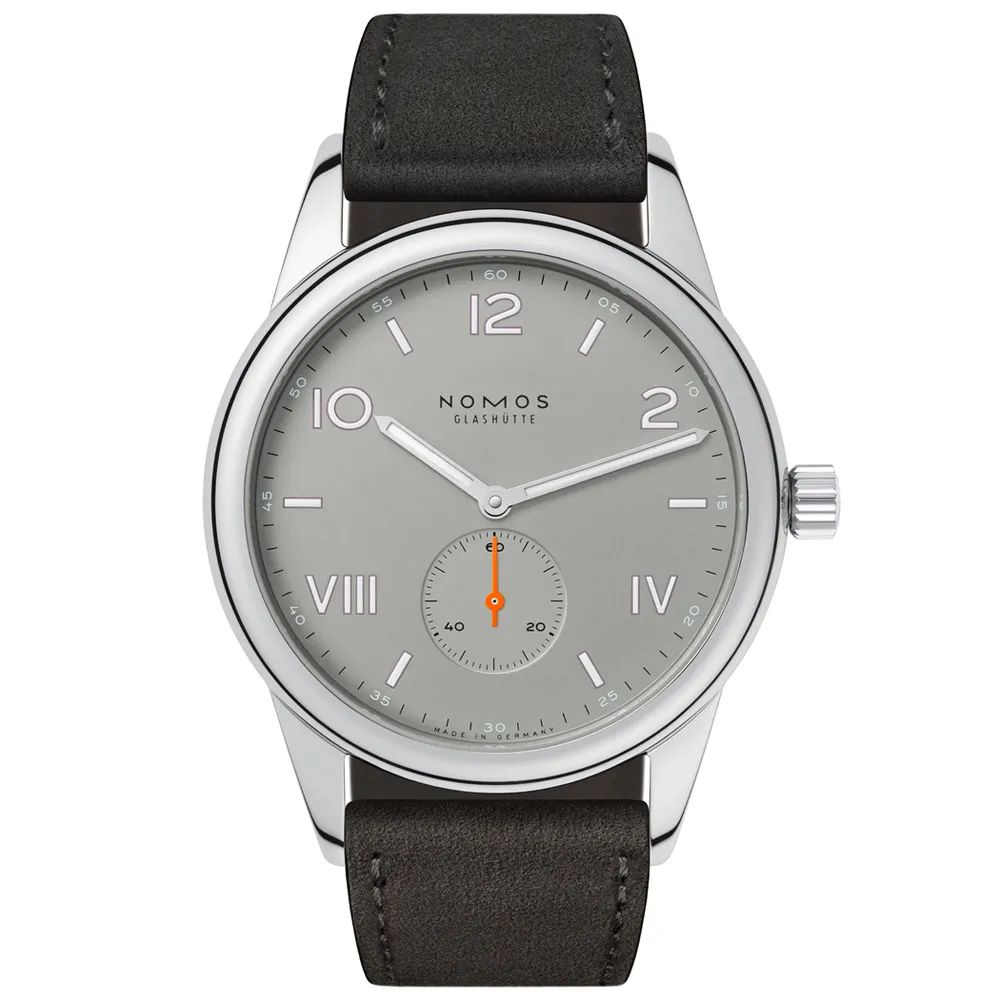 NOMOS Club系列 手動上鍊 小秒針 時尚機械腕錶 38.5mm/726.GB 歷史價格詳細信息