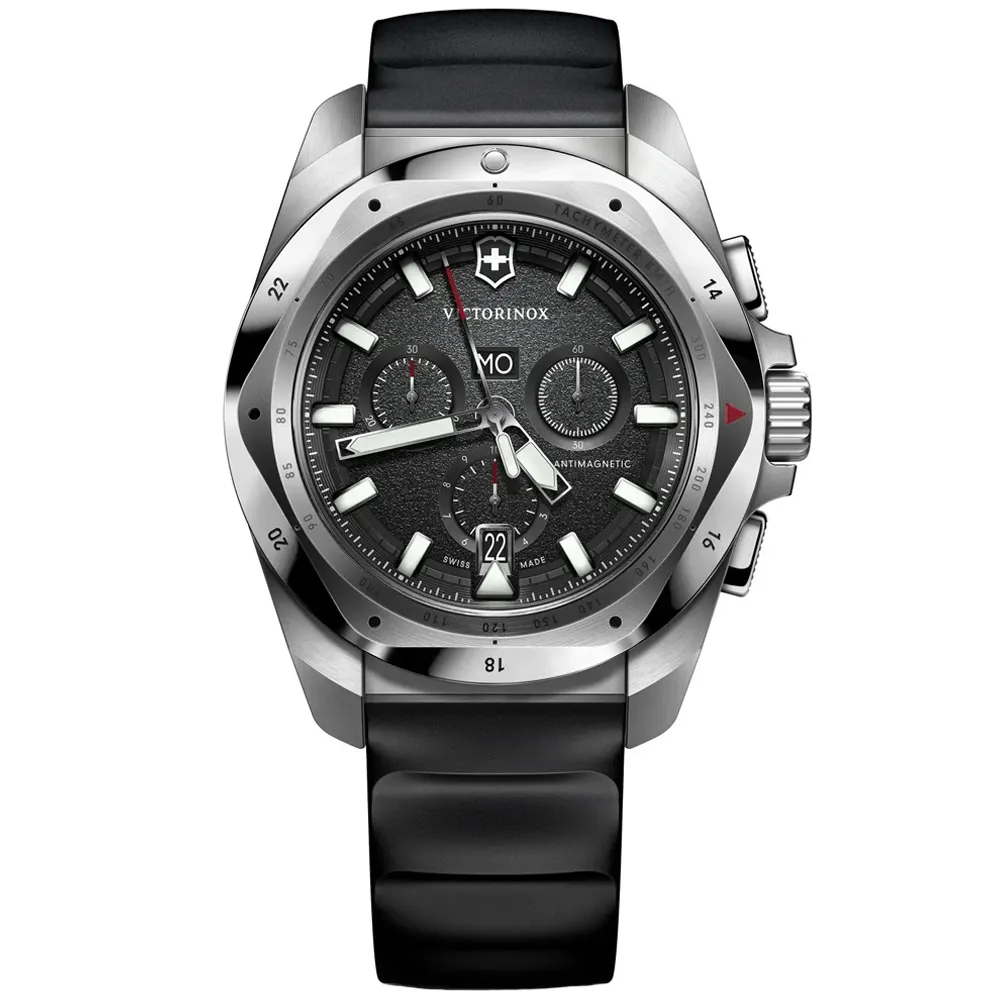 Victorinox 瑞士維氏 I.N.O.X. Chrono 200米防水 計時腕錶 男錶 藍色 手錶-43mm/VISA-241984 歷史價格詳細信息