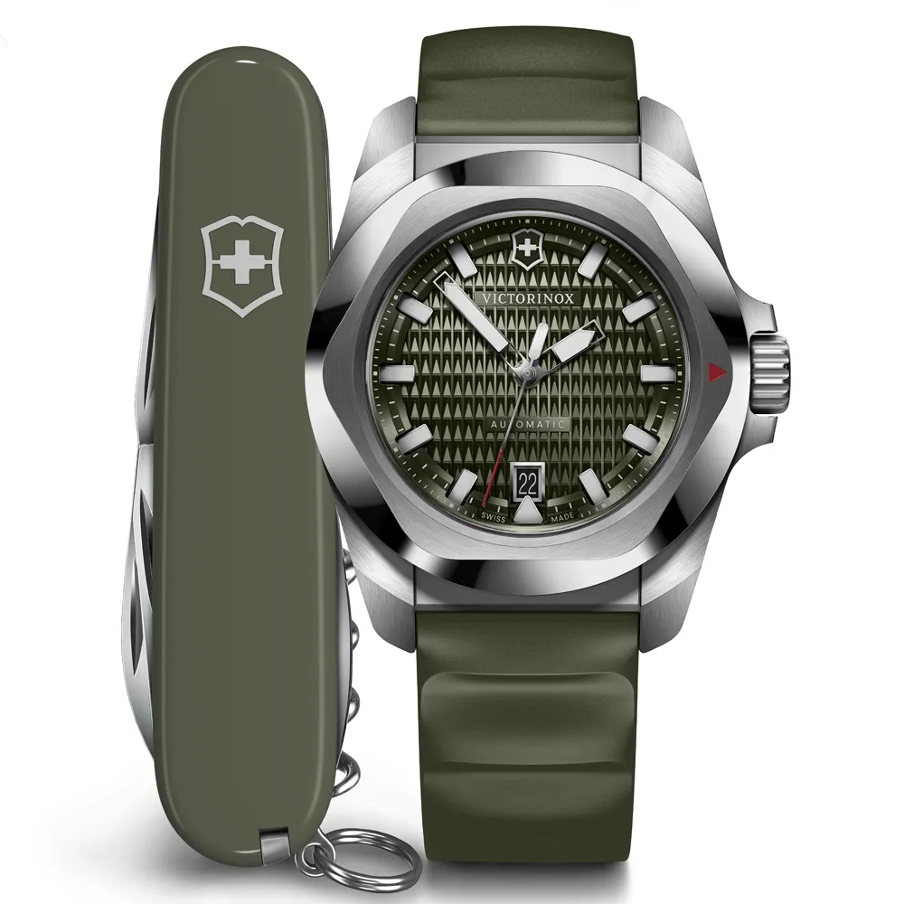 Victorinox 瑞士維氏錶 I.N.O.X. 碳纖維 機械錶 男錶 手錶-41mm 綠242021.1 歷史價格詳細信息