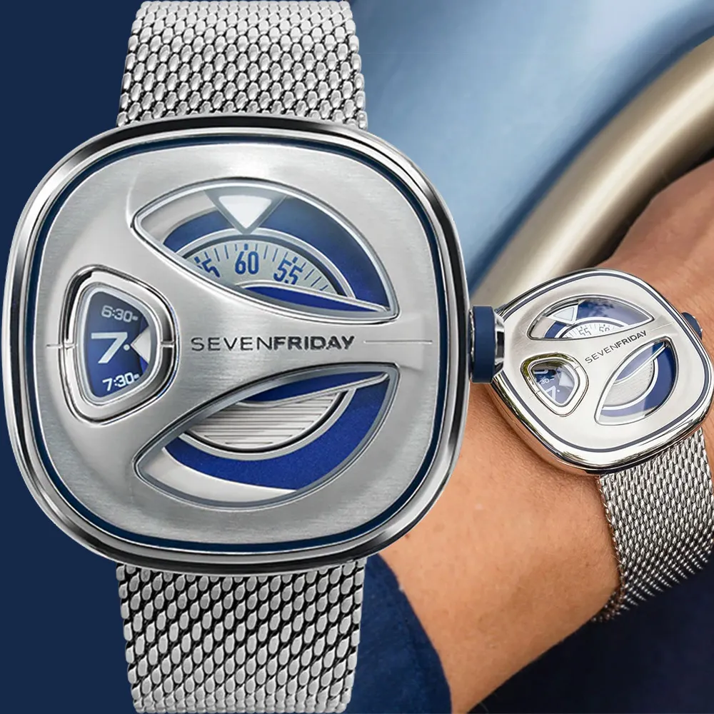 SEVENFRIDAY ME系列流線型機械錶-44.5x44mm(ME1/01) 歷史價格詳細信息