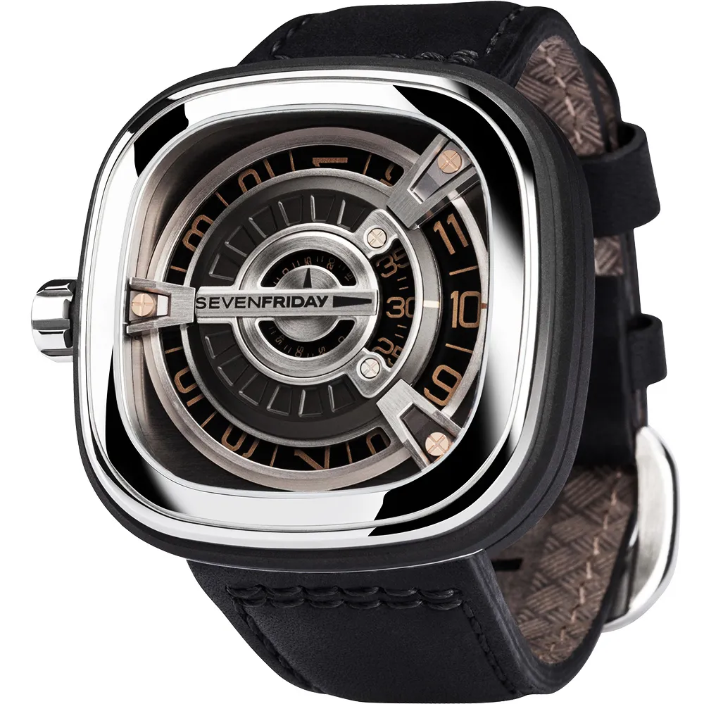 SEVENFRIDAY X PAPA DON`T PREACH 聯名印度風花豹圖樣女錶-42x42.5mm C1/01 歷史價格詳細信息