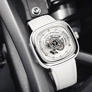 SEVENFRIDAY T系列 自動上鍊機械錶-經典黑金/45.6x45mm T2/06 歷史價格詳細信息