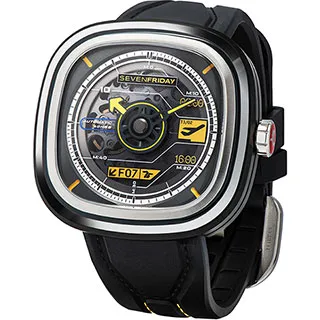 SEVENFRIDAY T3/05 虎年限量版 自動上鍊機械錶-紅/45x45,6mm 歷史價格詳細信息