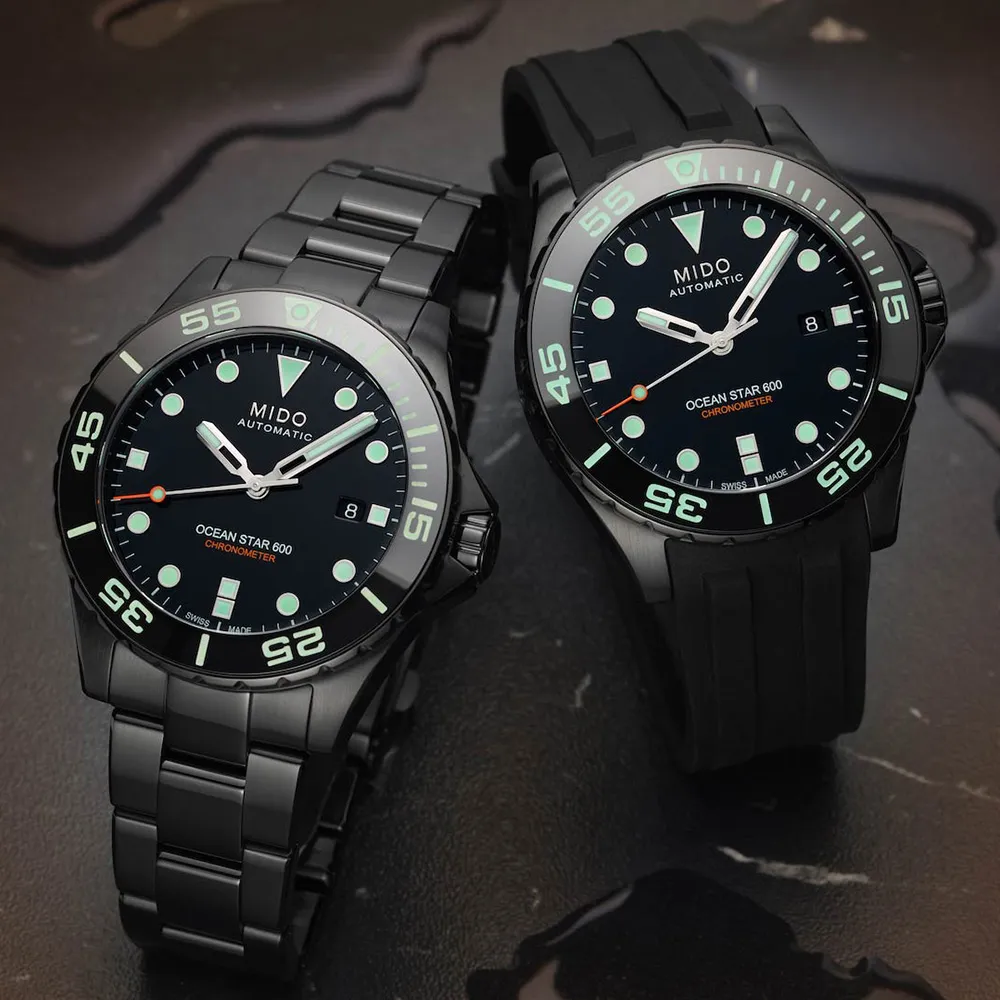 MIDO 美度 Ocean Star 海洋之星深潛600米天文台機械錶 綠黑陶瓷框特別版套組(M0266081105101) 歷史價格詳細信息