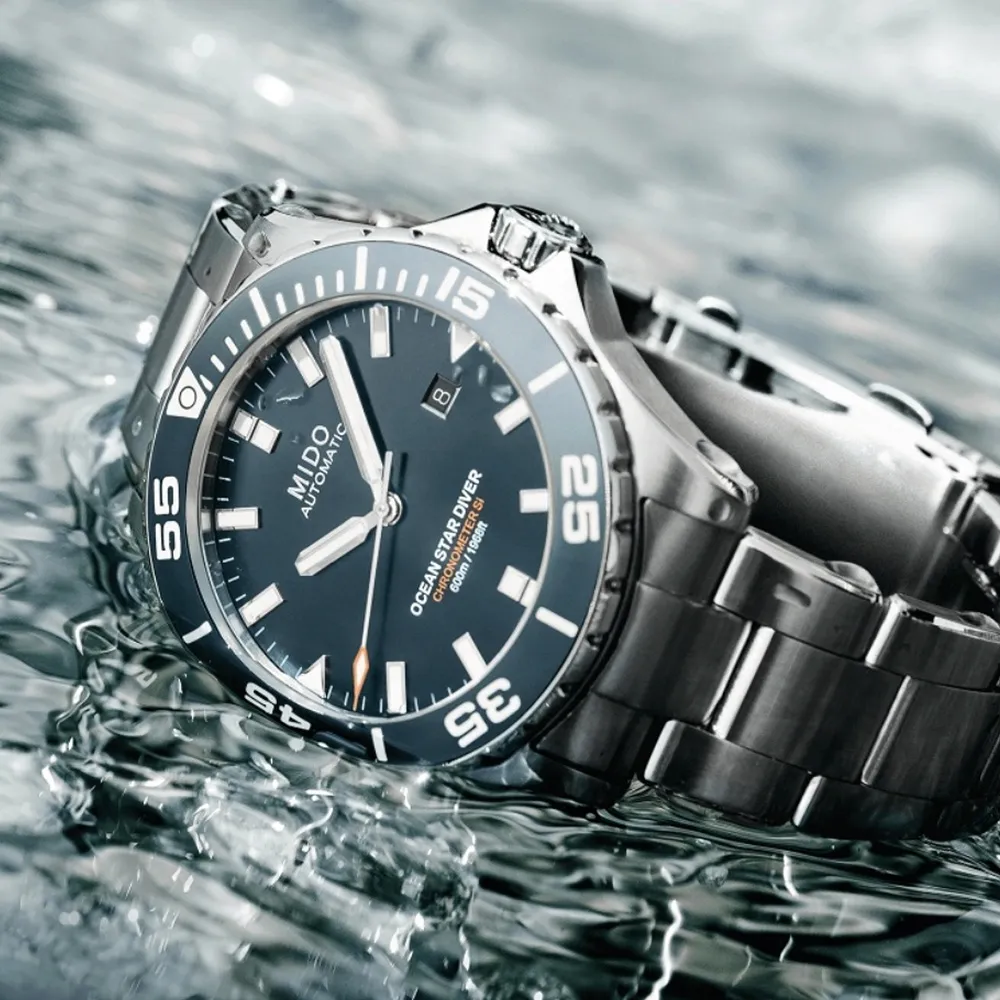 MIDO美度 OCEAN STAR 海洋之星 天文台認證 600米 機械腕錶 43.5mm / M0266083705100 歷史價格詳細信息