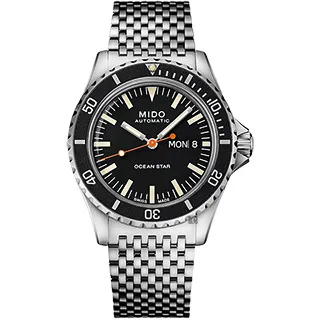 MIDO 美度 Ocean Star 海洋之星 特別版 GMT雙時區潛水機械錶-40.5mm M0268291804100 歷史價格詳細信息